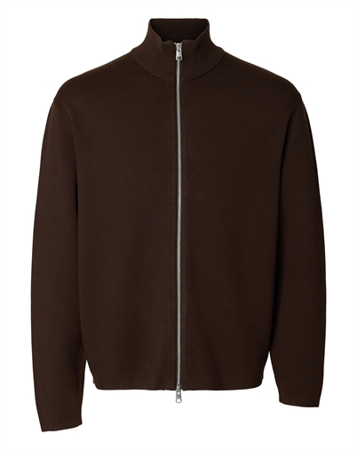 Selected - SLHTeller Relaxed Zip Cardigan - Delicioso